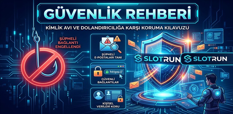 Slotrun hesap güvenliği kapsamlı rehber görseli