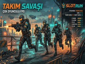 FPS Takım Modu — Slotrun çok oyunculu nişancı