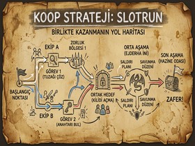 Kooperatif Strateji — Slotrun takım planlaması modu